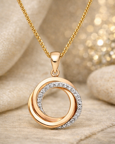 Eternal Orbit Duo Necklace
