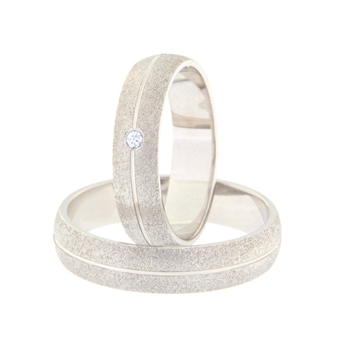 Sabbia Diamond Wedding Pair
