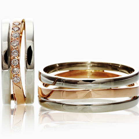 Intermezzo Diamond Wedding Pair