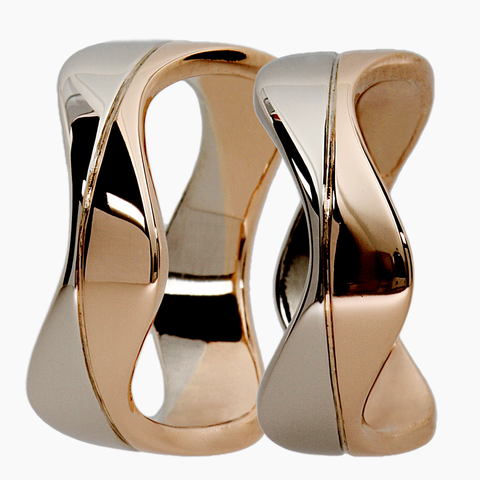 Fluido Sculptural Wedding Pair