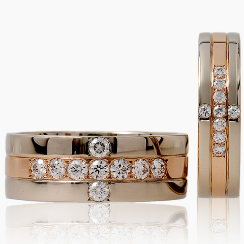 Alleanza Channel Wedding Pair