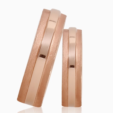 Solco Stepped Wedding Pair