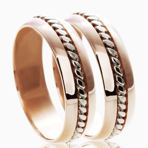 Catena Chain Wedding Pair